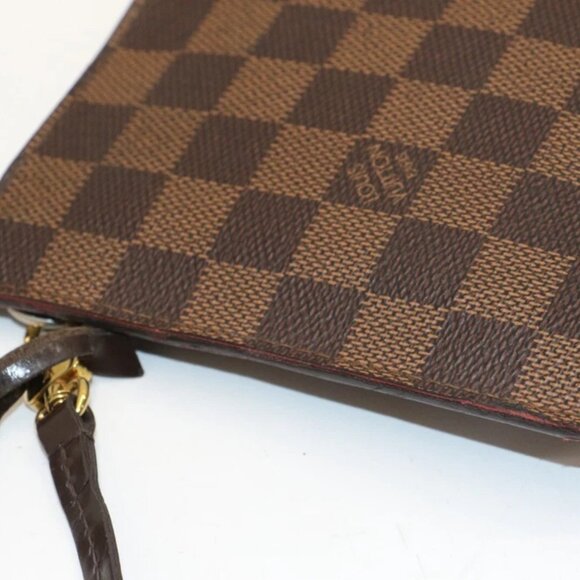 Louis Vuitton Damier Ebene Neverfull Pouch SD3135 - Picture 10 of 13
